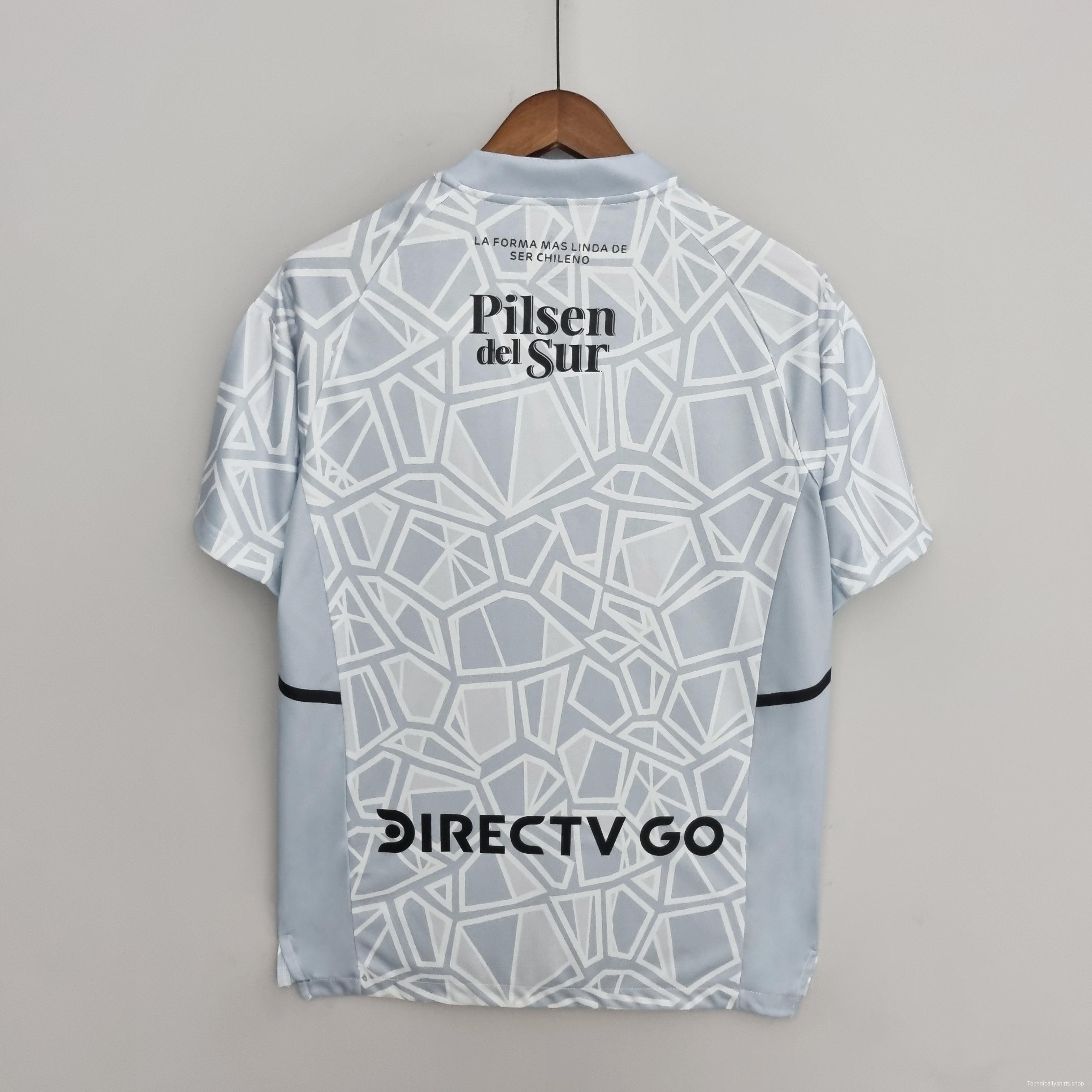 22/23 Colo Colo Goalkeeper Grey Soccer Jersey