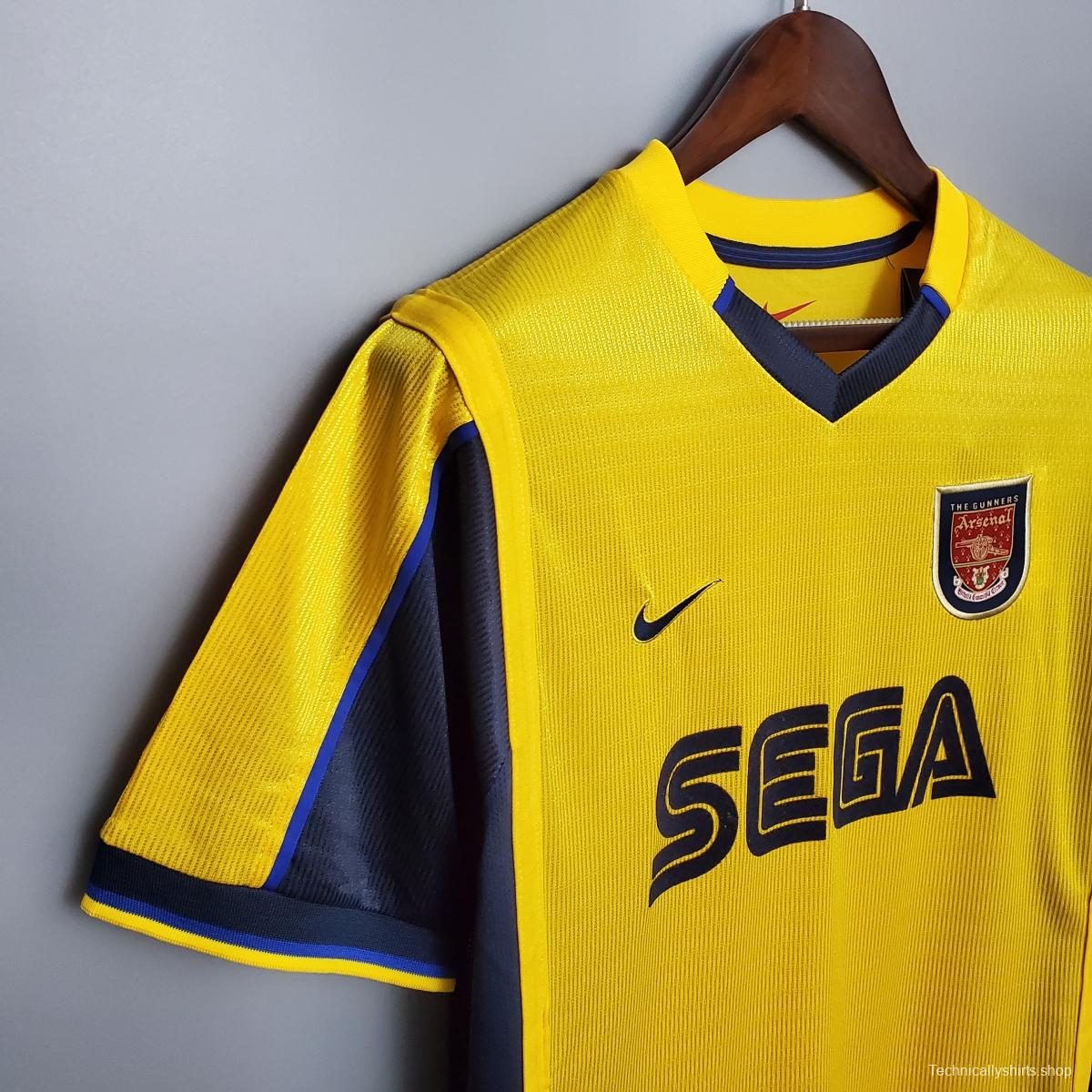 Retro Arsenal 99/00 away Soccer Jersey