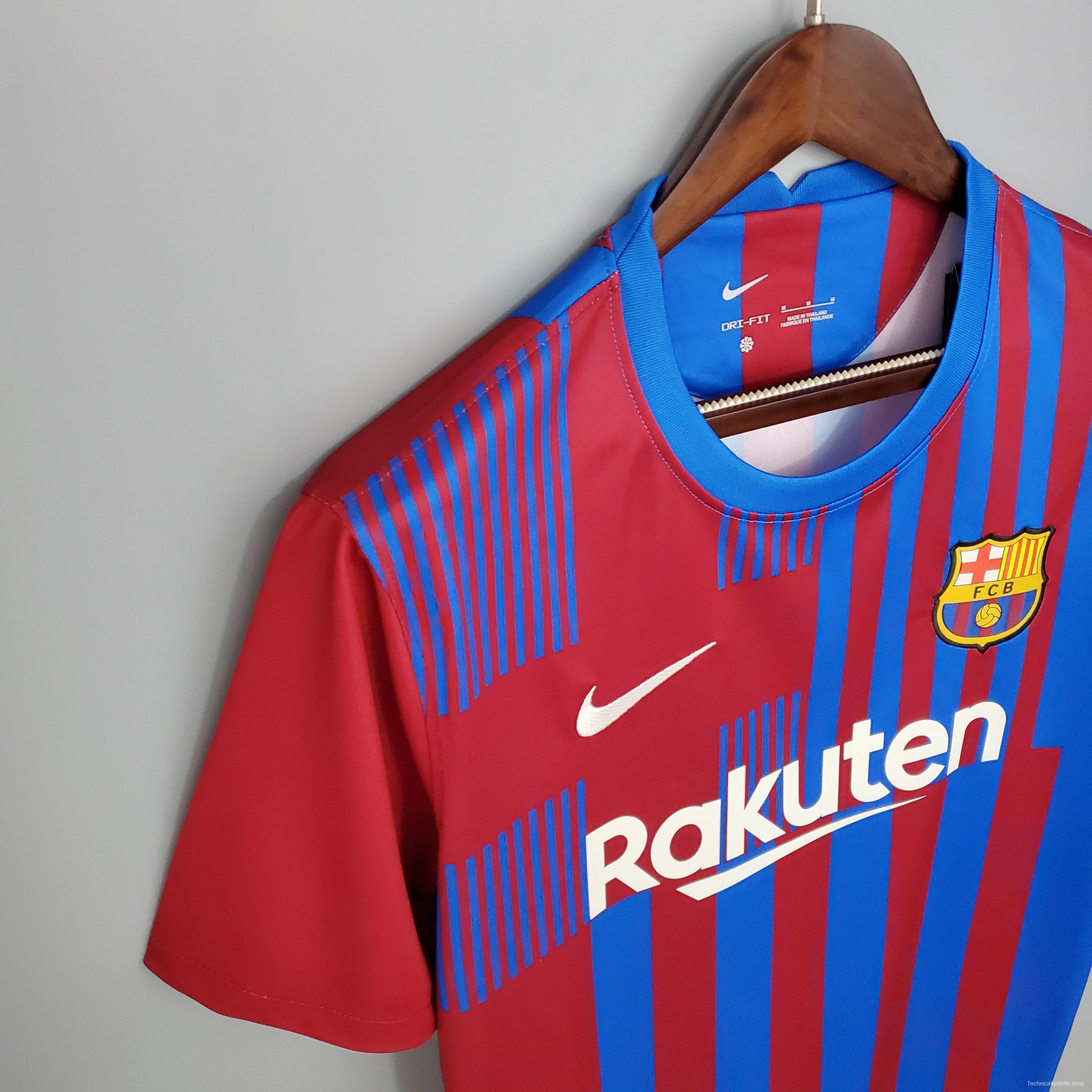 Retro 21/22 Barcelona Home Jersey