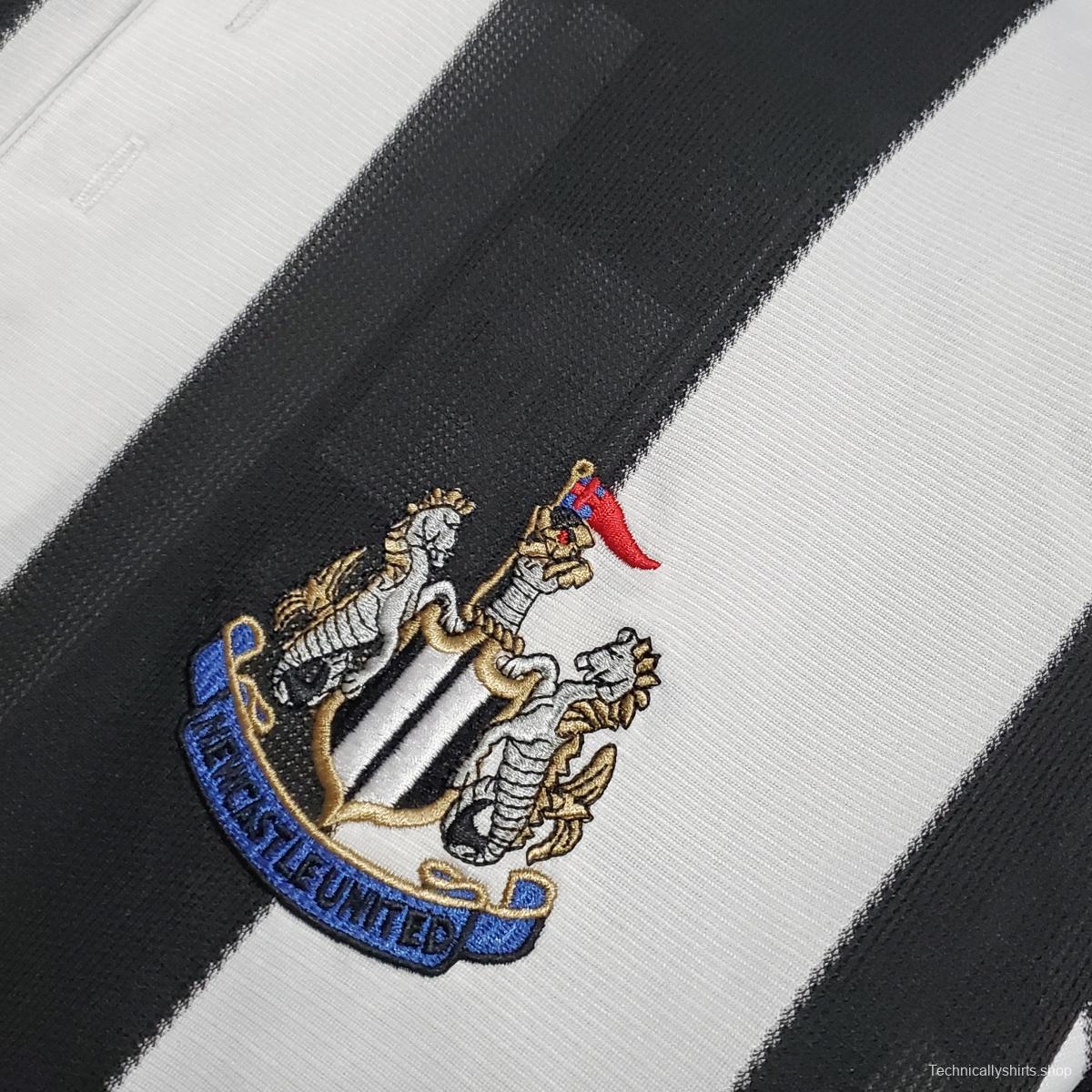 Retro 95/97 Newcastle United home Soccer Jersey