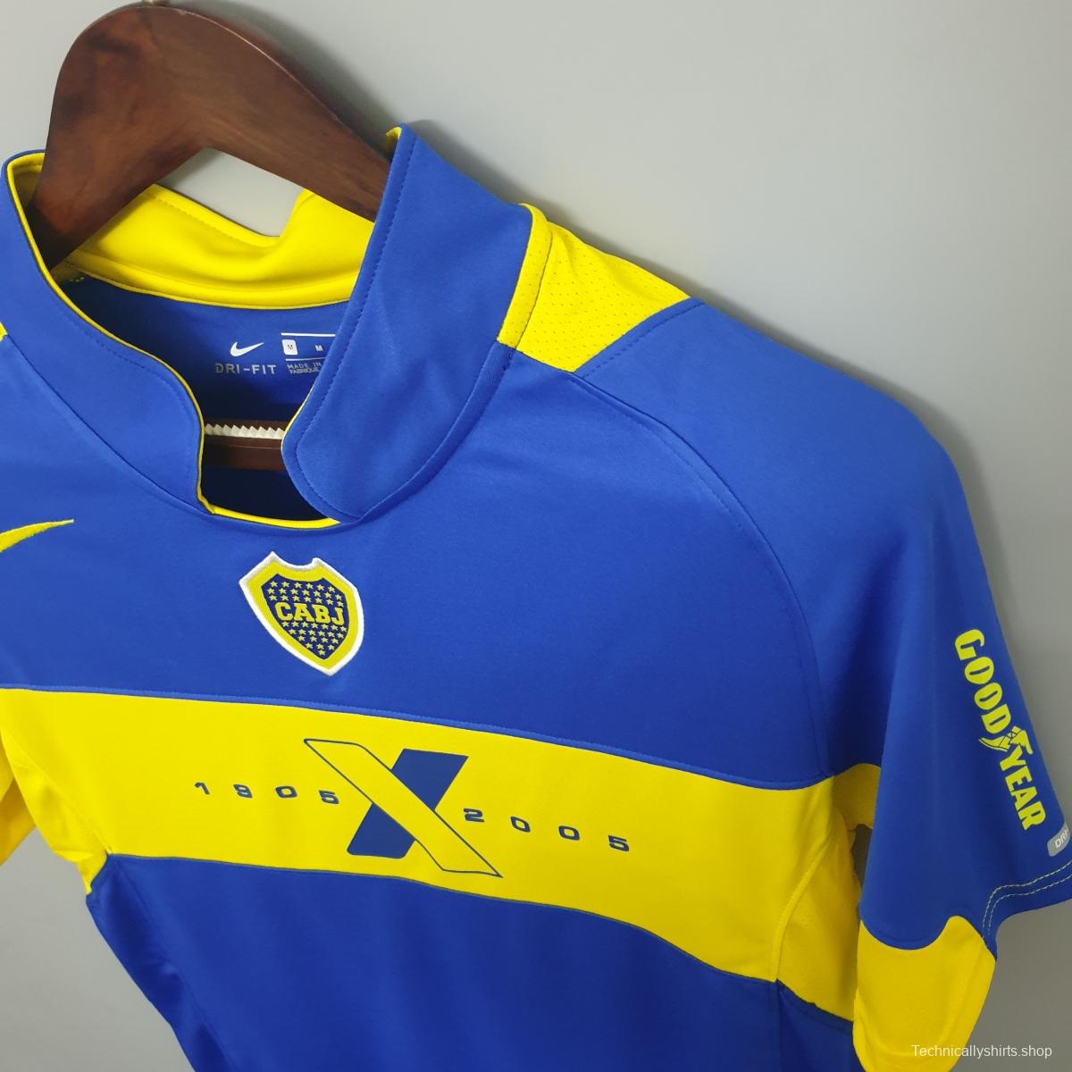 Retro shirt Boca Juniors 2005 home Soccer Jersey