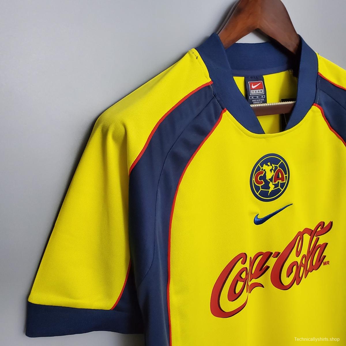 Retro 01/02 Club America home Soccer Jersey