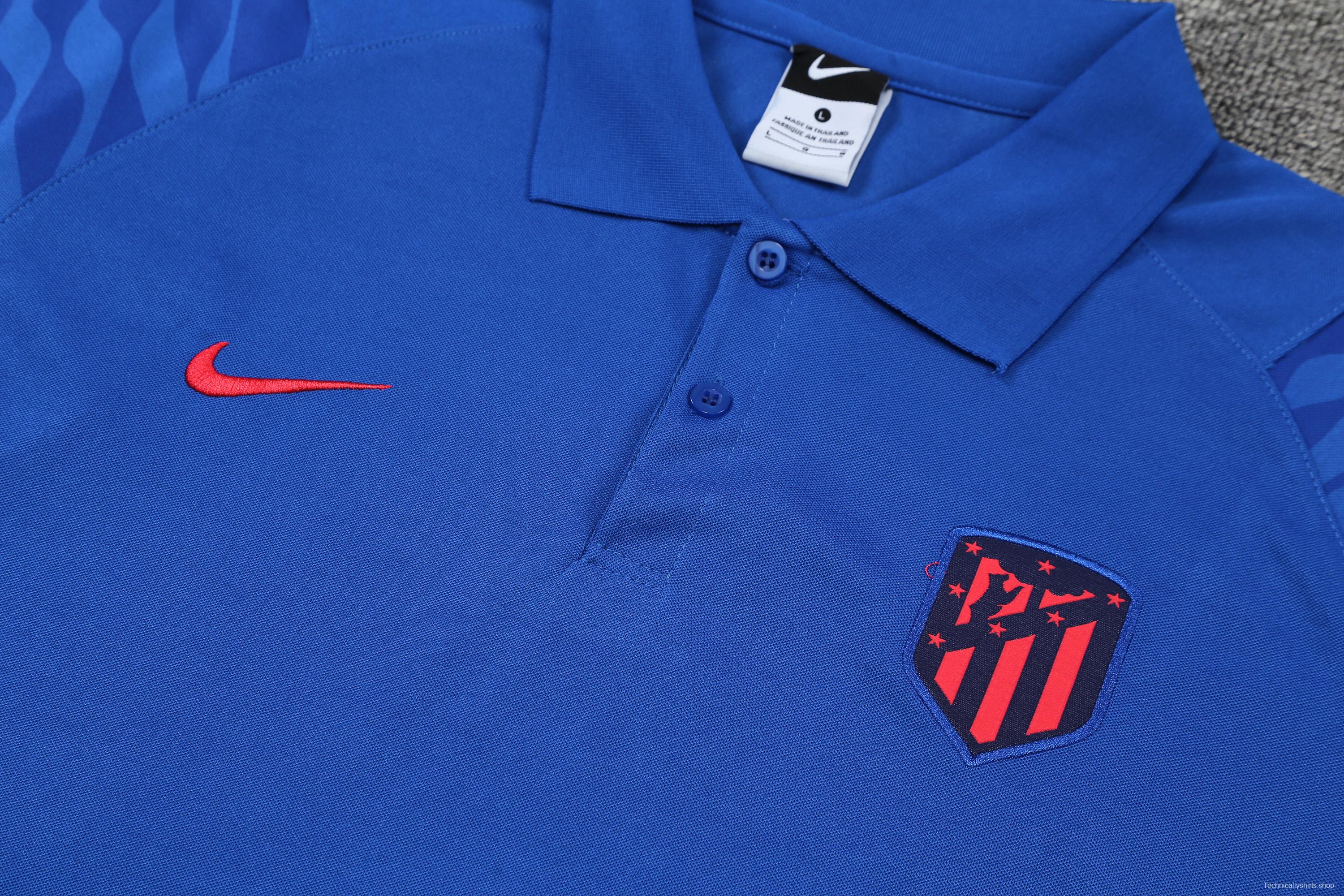 Atletico Madrid POLO kit Diamond Blue(not supported to be sold separately)