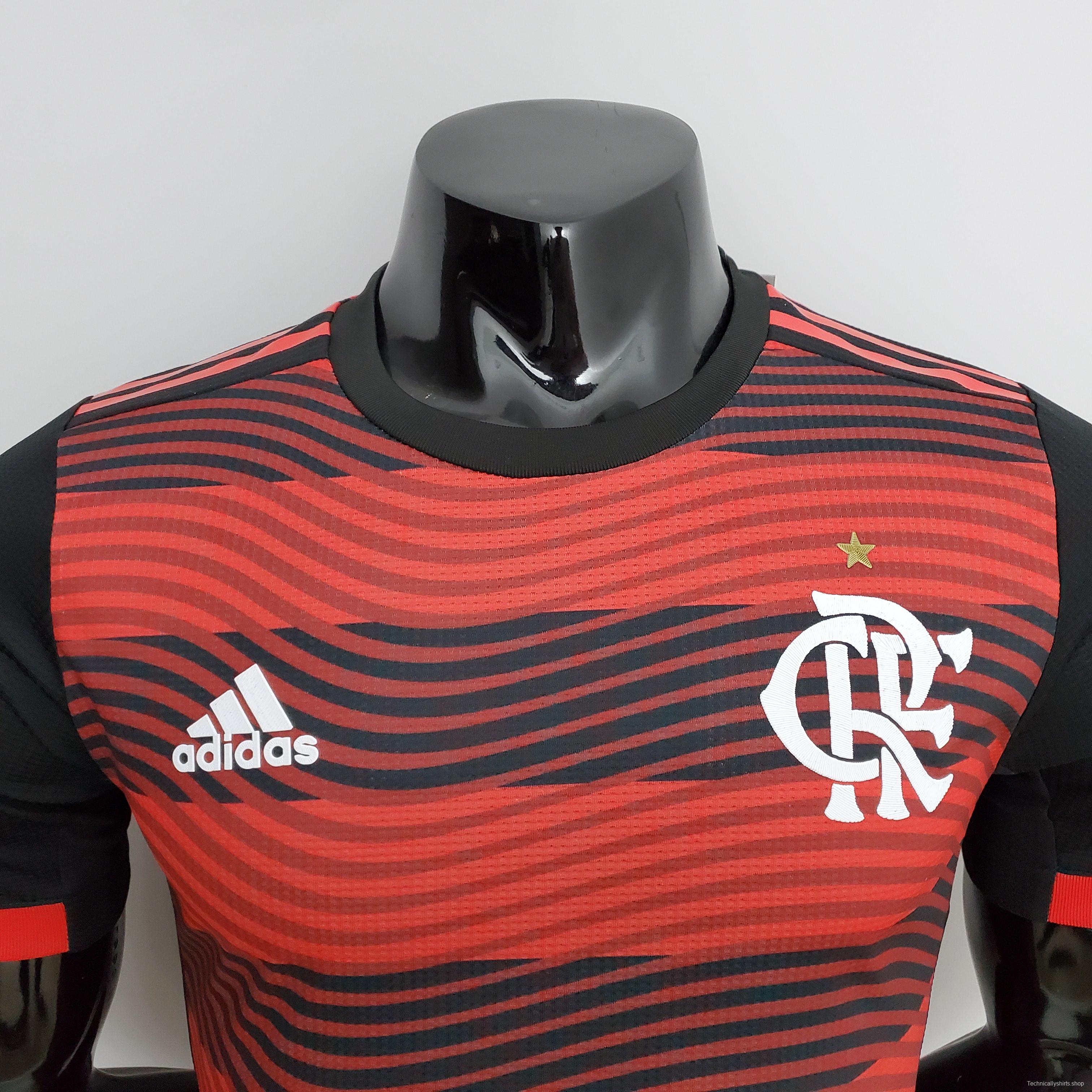 22/23 player version flamengo home Soccer Jersey