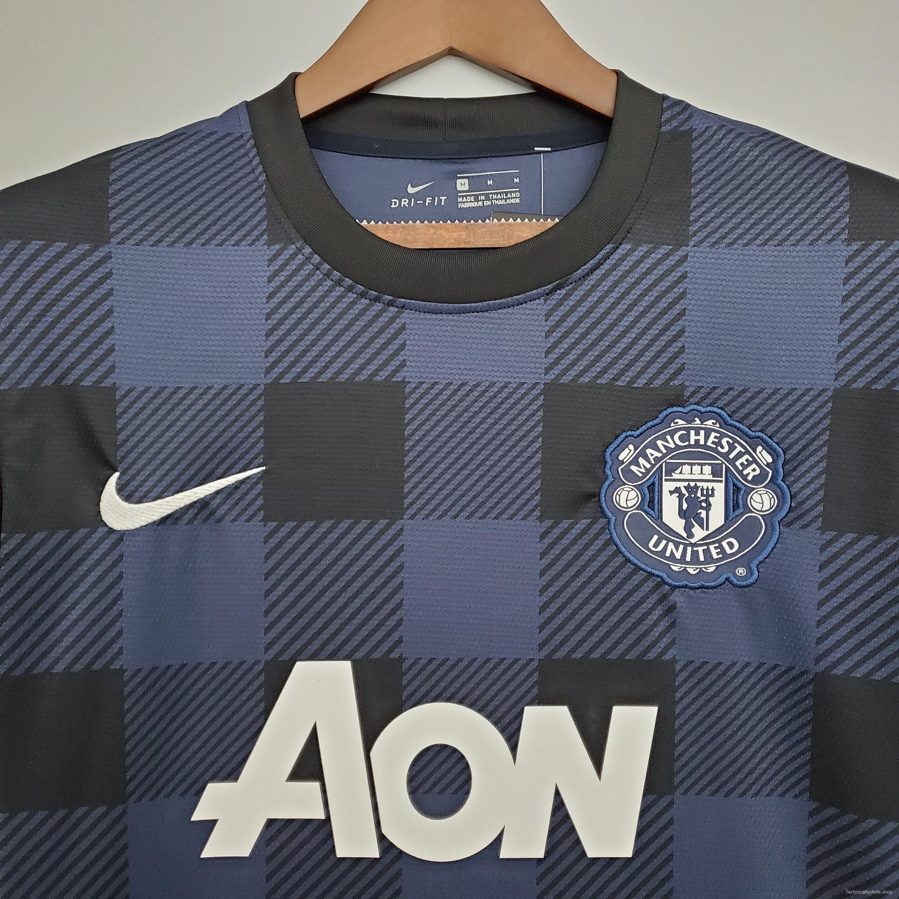 Retro 13/14 Manchester United Away Soccer Jersey