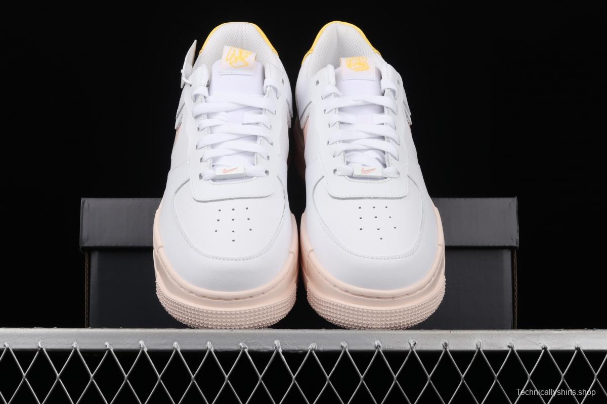 NIKE Air Force 1 Pixel deconstructs Leisure Board shoes DM3054-100 with low Top