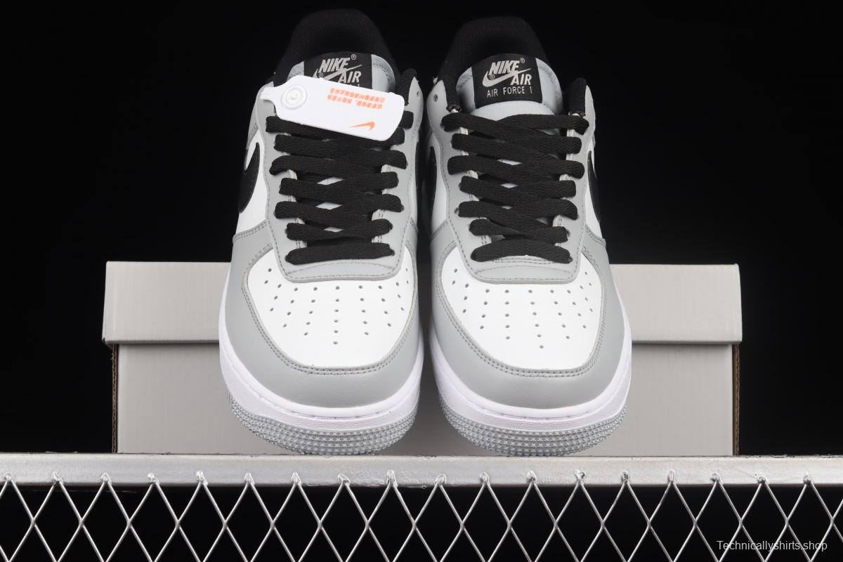 NIKE Air Force 1 Low smoke ash color matching head layer low top casual board shoes CN6403-105