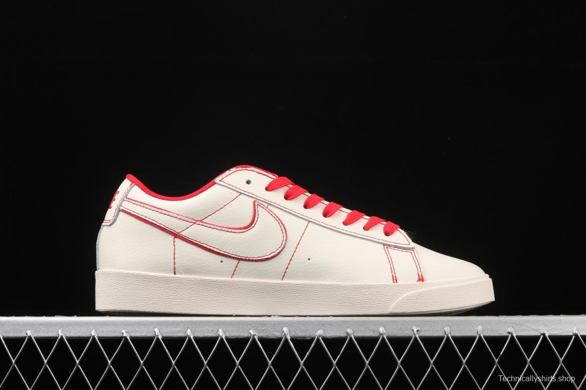 NIKE Blazer Low Prm Trail Blazers low-top skateboard shoes 454471-106