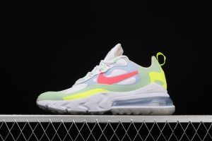 NIKE Air Max 270React new high-frequency mesh hollowing out function half-palm air cushion running shoes DB5927-161,