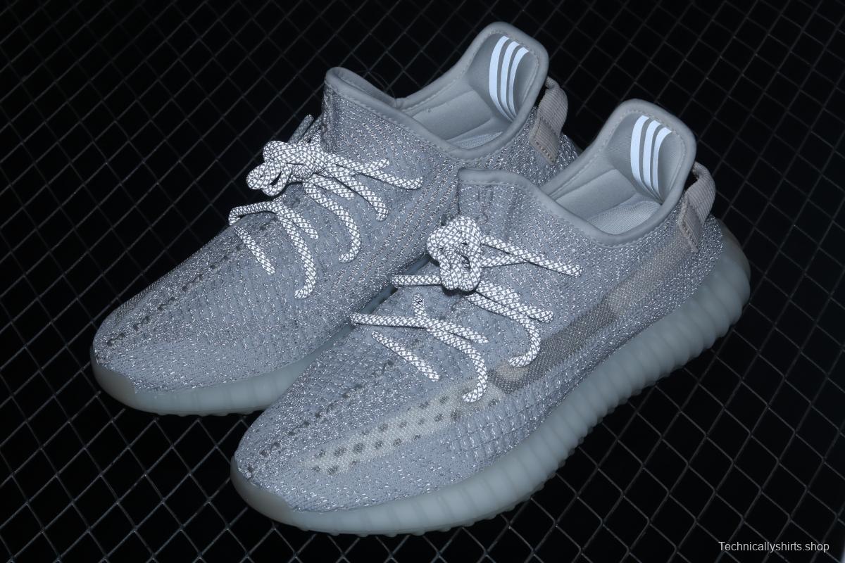 Adidas Yeezy Boost 350 V2 Static EF2367 Darth Coconut 350 second generation hollowed-out silk star BASF popcorn