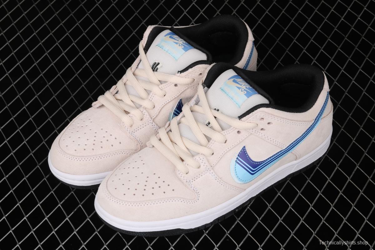 NIKE DUNK SB Low Pro road travel blue hook white blue low-top men's casual board shoes CT6688-200