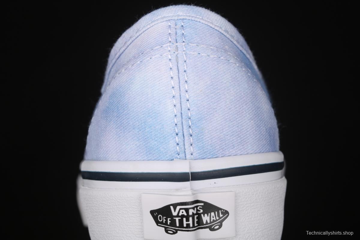 Vans Authentic Lx Vance Milk Blue White Blue low-top Vulcanized Board shoes VN0003B9IWC