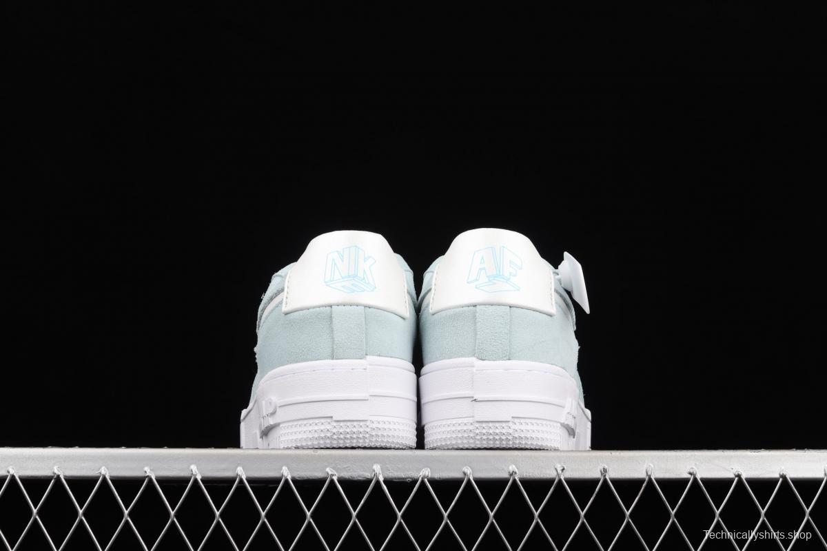 NIKE Air Force 1 Pixel deconstructing wind low-top casual board shoes DH3855-400