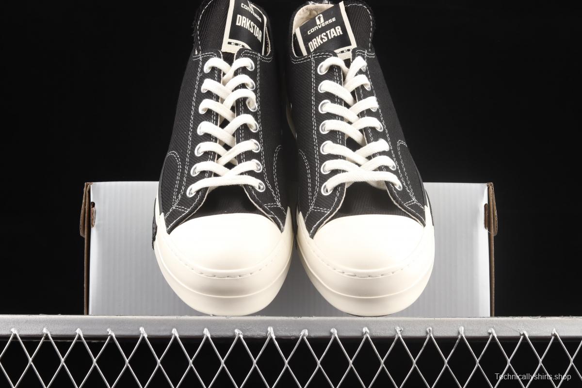 Converse x DRKSHDW international famous designer RickOwens launched a joint series of low-top casual board shoes A00131C