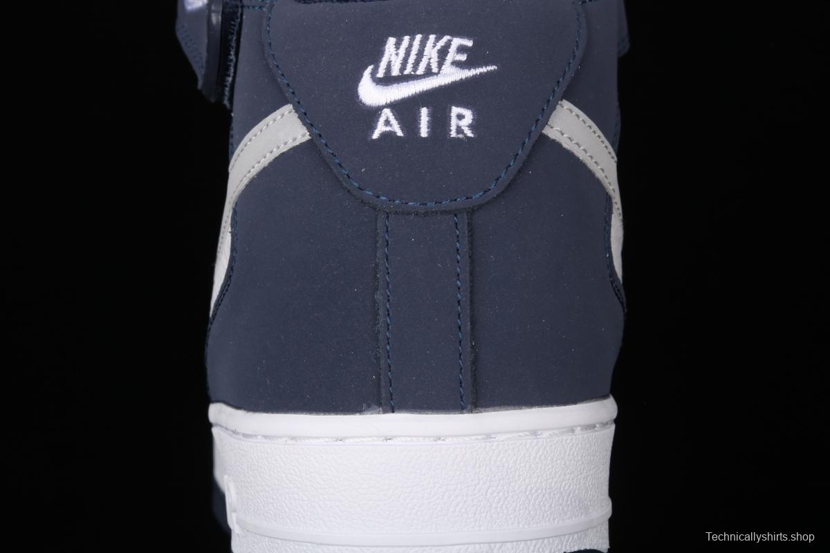 NIKE Air Force 11607 Mid midnight blue Zhongbang casual board shoes AQ2263-115