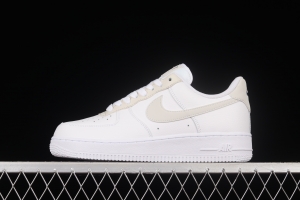 NIKE Air Force 1x 07 Low meter silver gray color 3M reflective low-top casual board shoes 315115-168