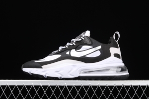 NIKE Air Max 270React new high frequency mesh hollowing out function half-palm air cushion running shoes CQ4805-101,