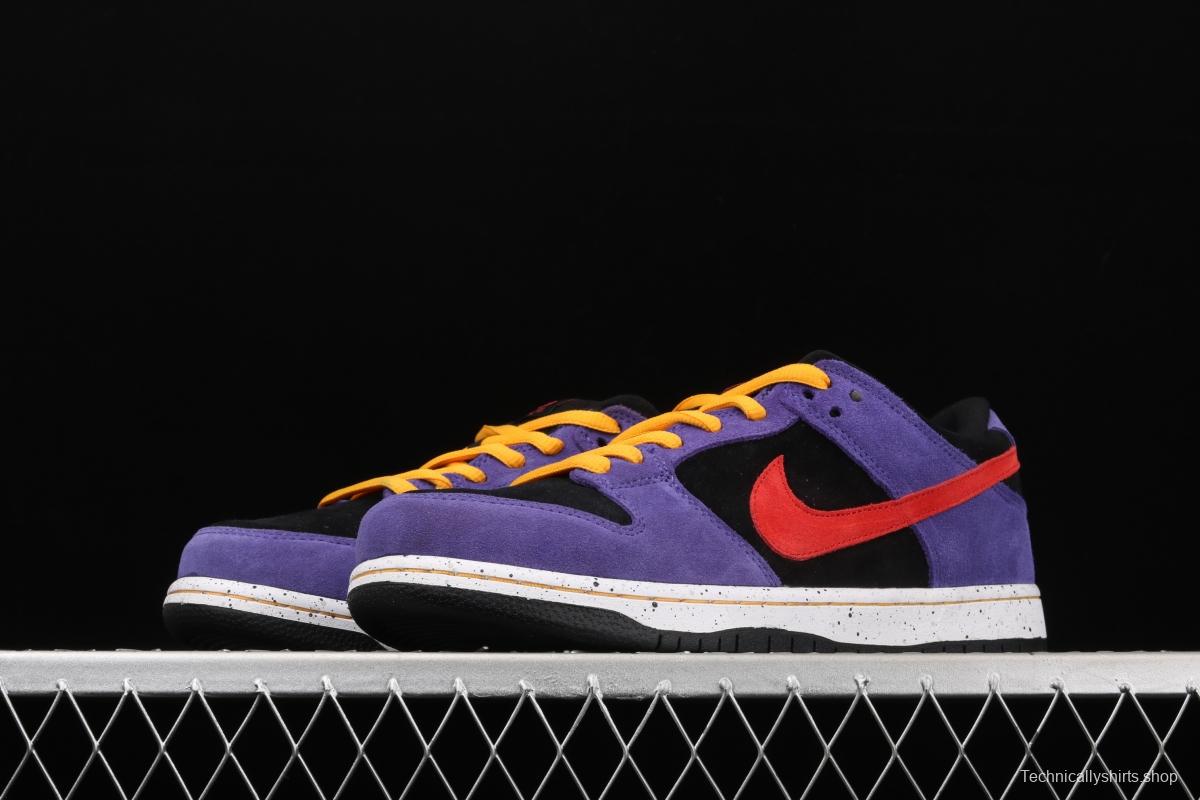 NIKE DUNK SB Low SP grape purple retro low side leisure sports skateboard shoes BQ6817-008