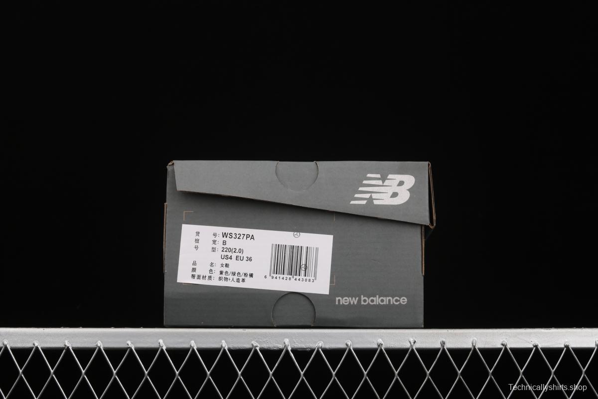 New Balance MS327 series retro leisure sports jogging shoes WS327PA