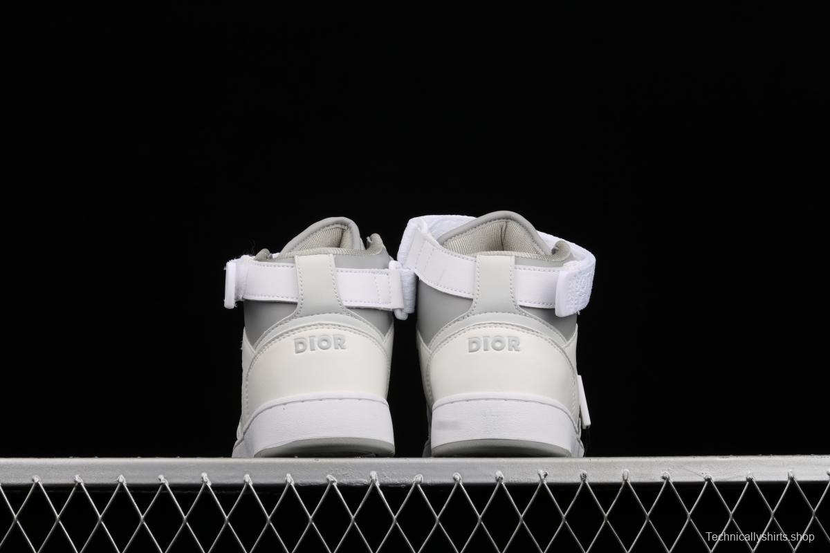 Dior B27 Mid-Top Calf Perfo all-star KAWS director supervises the production of high-end Dior upper board shoes V00348H068