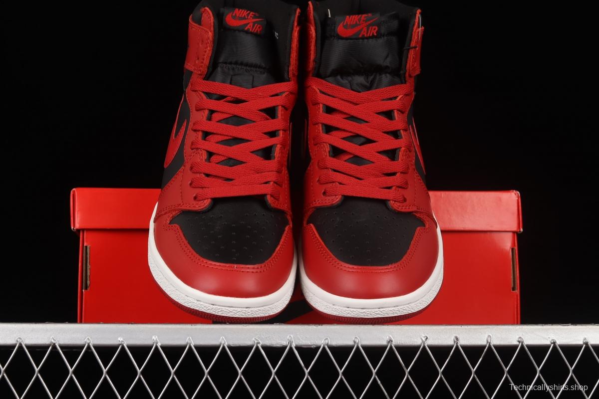 Air Jordan 1 Hi 85 reverses black and red forbids wearing high top basketball shoes BQ4422-600