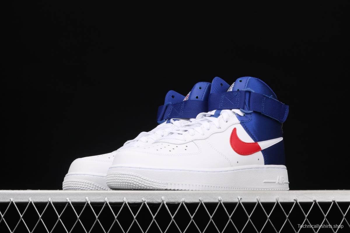 NIKE Air Force 1 High LV8 NBA joint name silk stitching high-top casual board shoes BQ4591-102