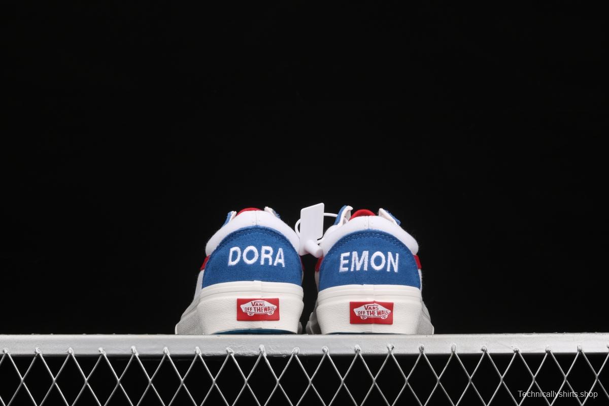 Doraemon x Vans jointly ordered DIY limited edition low upper shoes VN0A45KDVUP