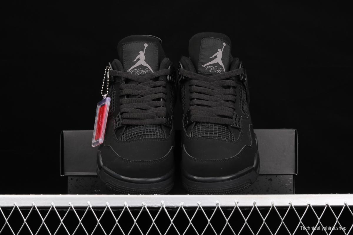 Air Jordan 4 Black Cat black cat headlayer real standard CU1110-010