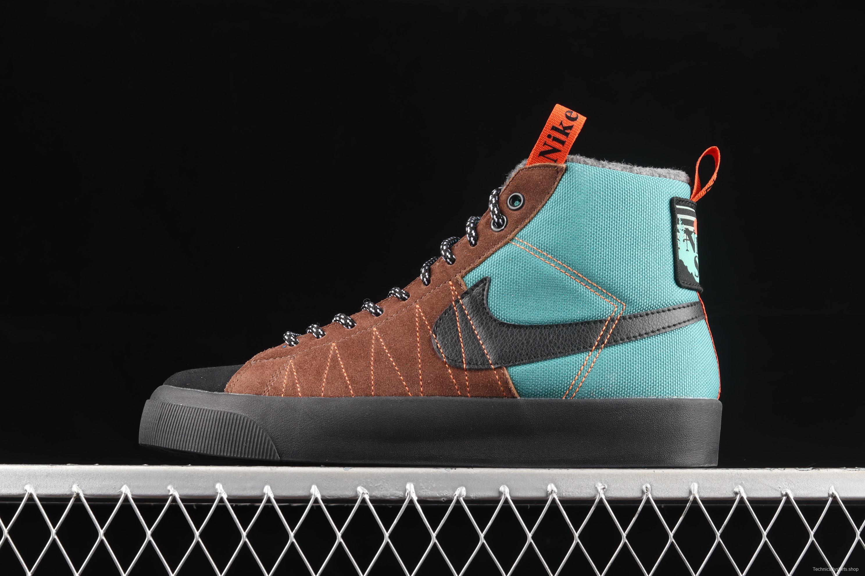 NIKE SB Blazer Mid Premium Acclimate Pack Trail Blazers high board casual board shoes DC8903-300