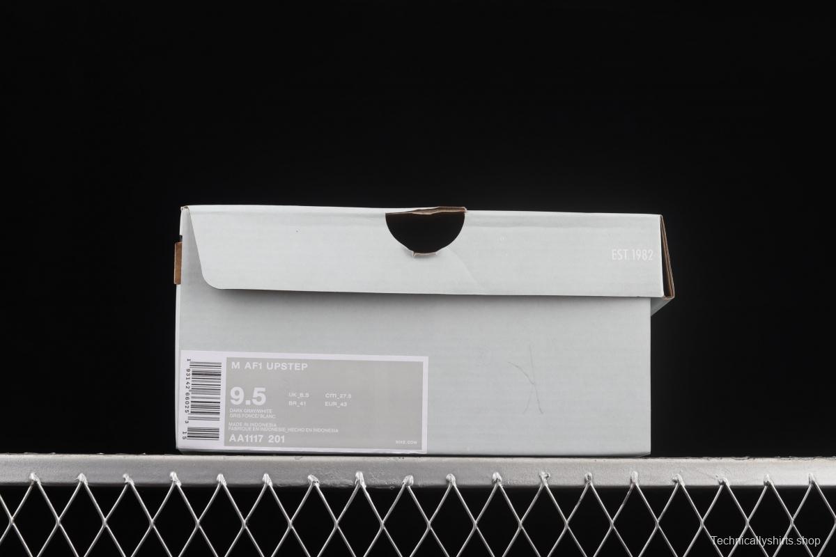 NIKE Air Force 1: 07 Low Space Ash low-top Leisure Board shoes AA1117-201