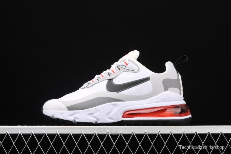 NIKE Air Max 270React new high-frequency mesh function half-palm air cushion running shoes CT1280-100