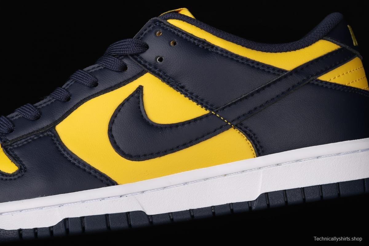 NIKE SB DUNK Low Michigan Michigan color buckle broken backboard fashion casual board shoes DD1391-700