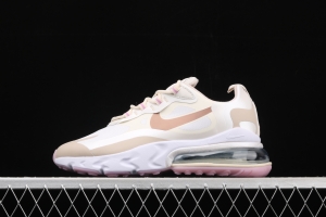 NIKE Air Max 270React new high-frequency mesh function half-palm air cushion running shoes CU9333-100