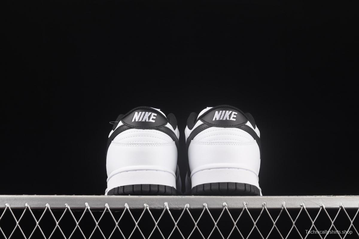 NIKE SB DUNK Low white and black color dunk series low-side leisure sports skateboard shoes DD1503-113