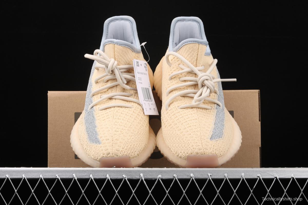 Adidas Yeezy Boost 350V2 Linen FY5158 Darth Coconut 350 second generation flax full star