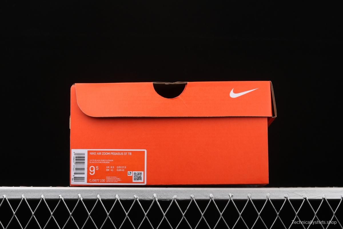 NIKE Air Zoom Pegasus 37 net breathable running shoes CJ0677-100
