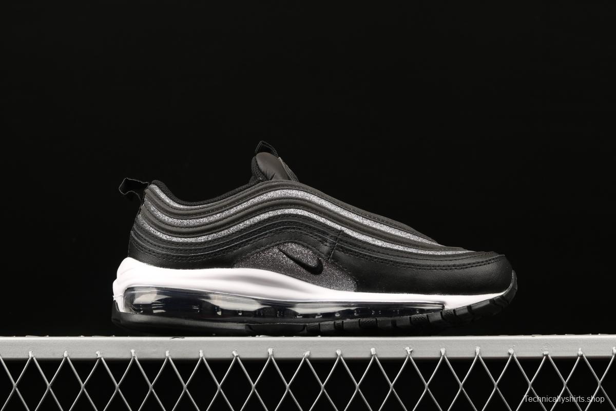 NIKE Air Max 97 Premium Welcomes Silver Mesh Uppers air cushion running shoes AT0071-002