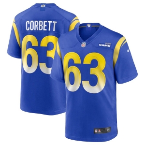 Men's Austin Corbett Royal Player Limited Team Jersey