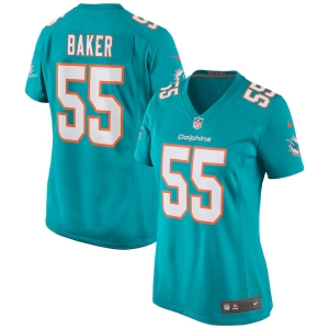 Women's Jerome Baker Aqua Player Limited Team Jersey