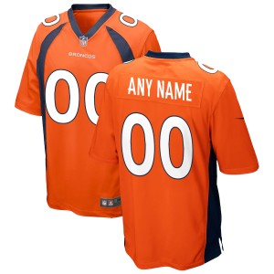 Men's Customized Orange Team Color Limited Team Jersey