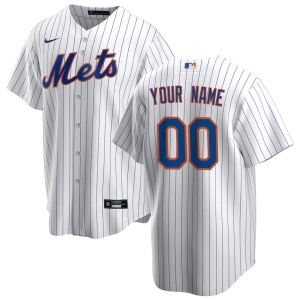 Youth White&amp;Royal 2020 Home Custom Team Jersey