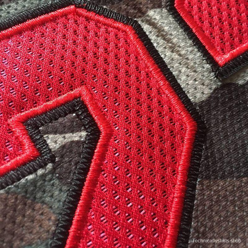 Men's Michael Jordan Camouflage Retro Classic Team Jersey