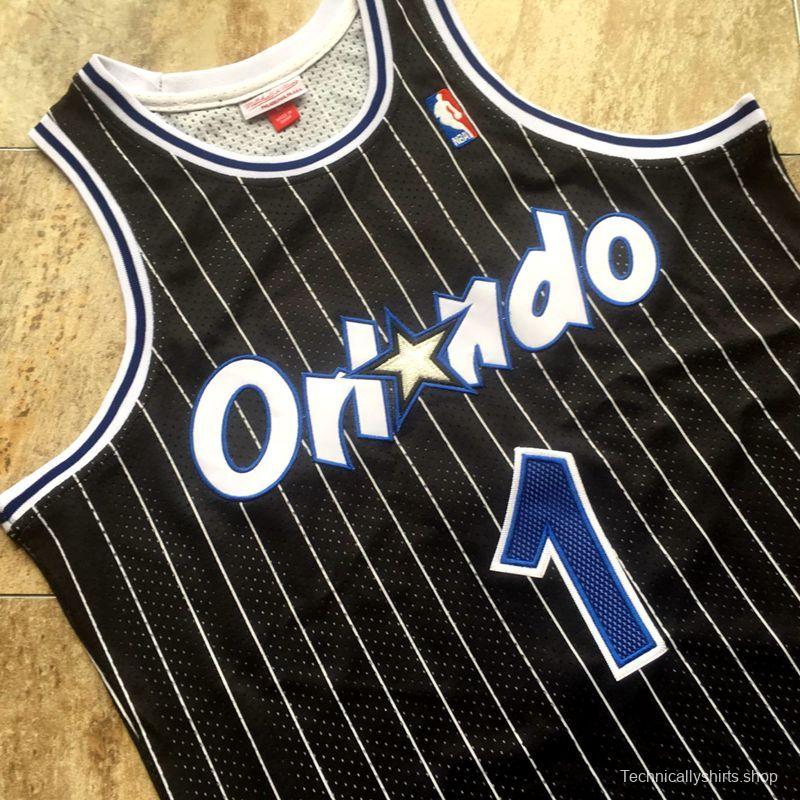 Men's Tracy McGrady Black Retro Classic Team Jersey