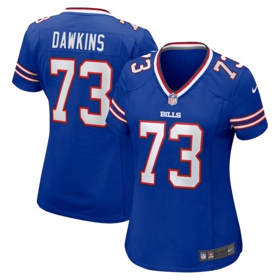 Women's Dion Dawkins Royal Player Limited Team Jersey