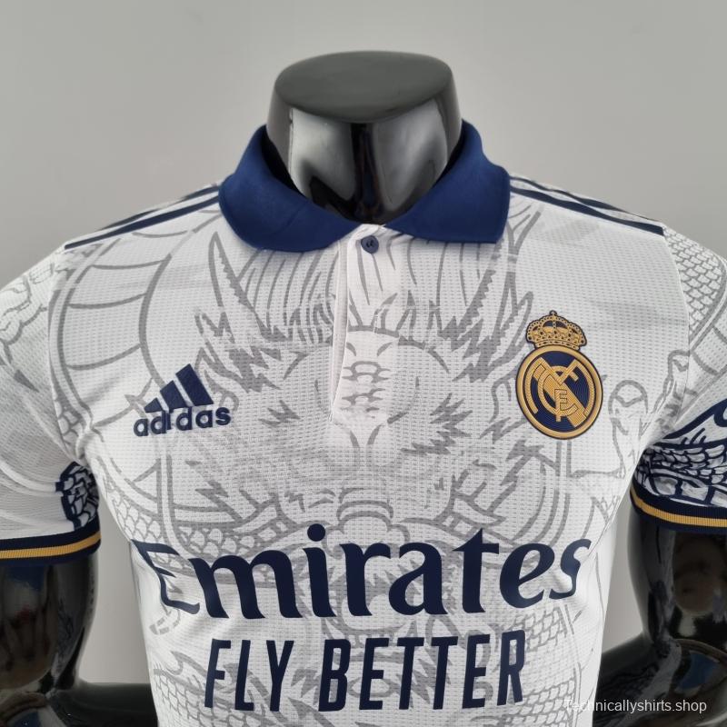 Player Version 22/23 Real Madrid Chinese Dragon White