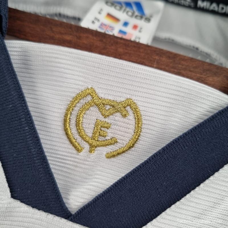 Retro Real Madrid 98/00 Home Soccer Jersey