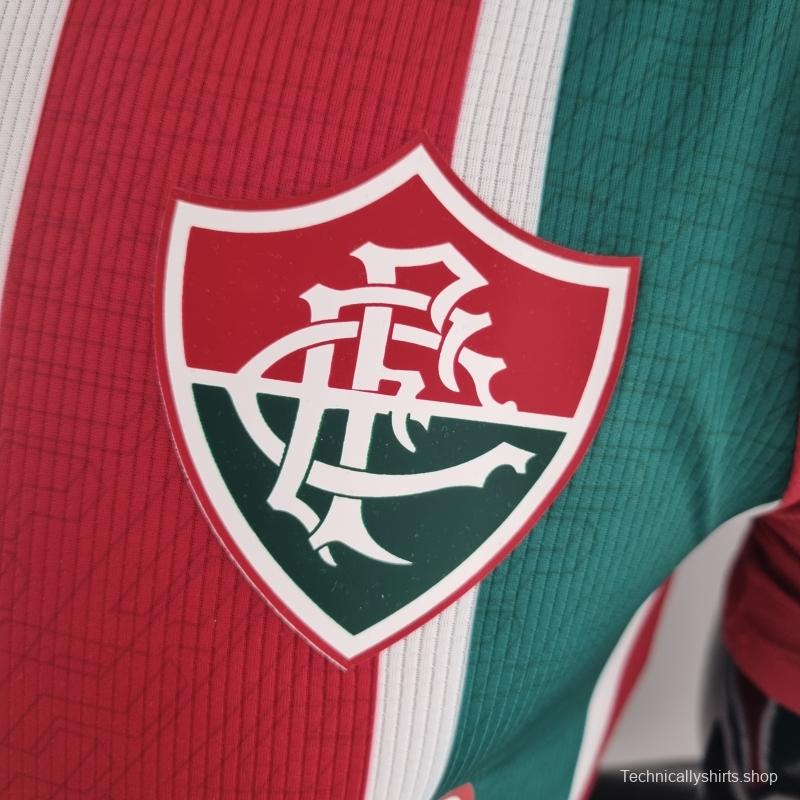 Player Version 22/23 Fluminense Home  Soccer Jersey