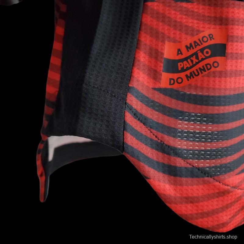 Player Version 22/23 Flamengo Home Soccer Jersey