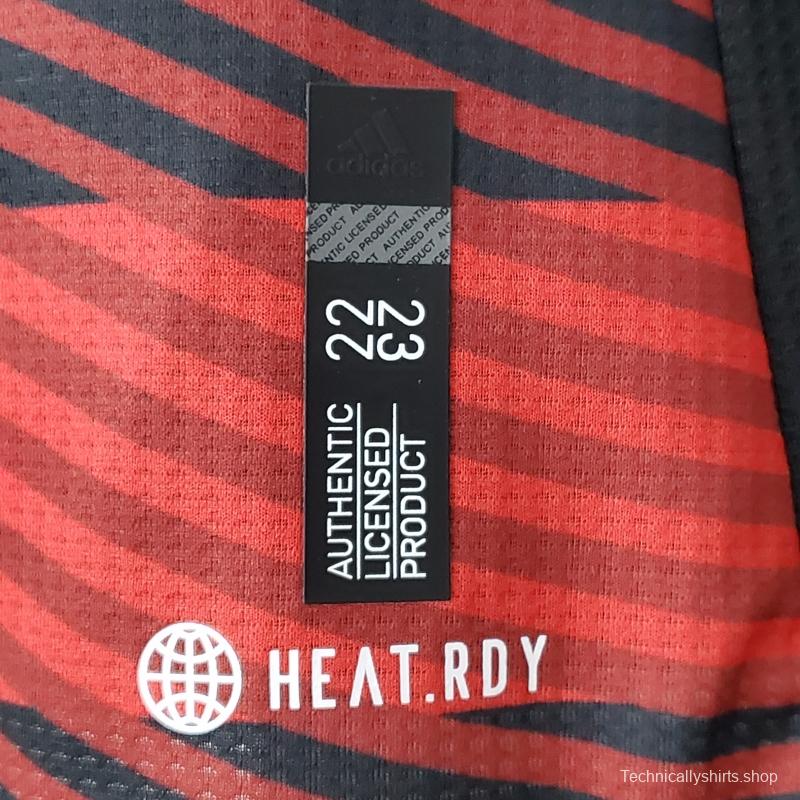 Player Version 22/23 Flamengo Home Soccer Jersey