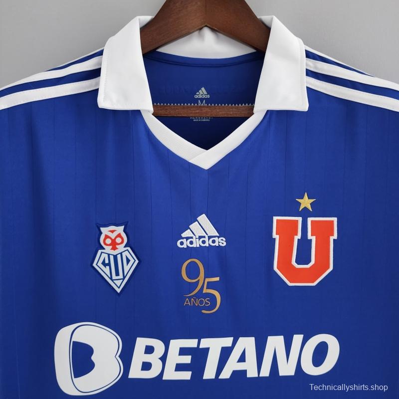 2022 Universidad De Chile 95th Anniversary Edition Blue